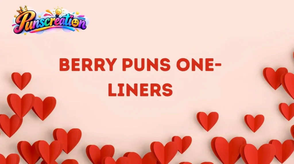 Berry Puns One-Liners
