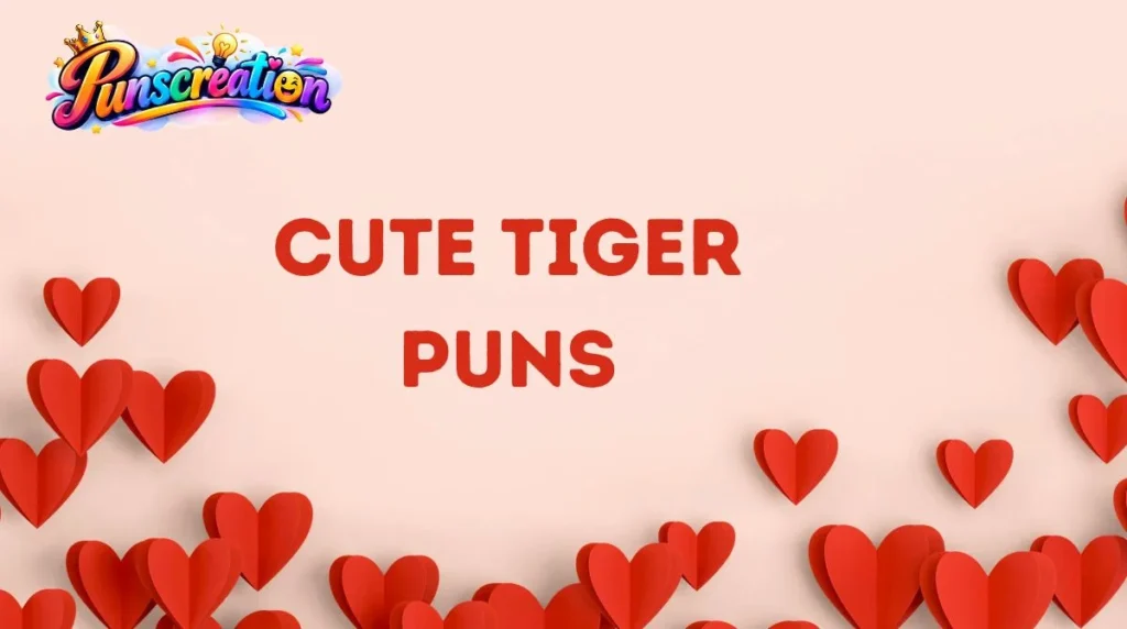 Cute Tiger Puns
