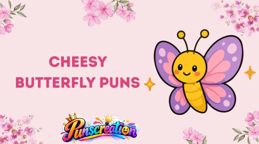 Cheesy Butterfly Puns