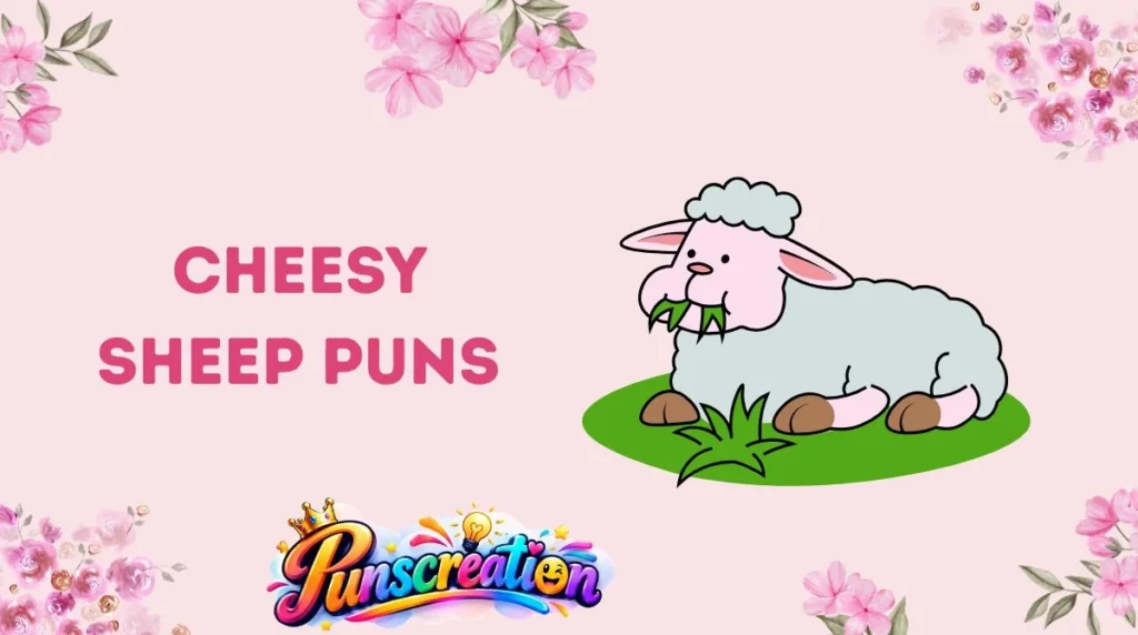 Cheesy Sheep Puns