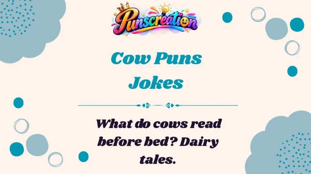 Cow Puns Jokes