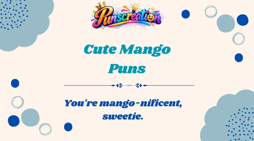 Cute Mango Puns
