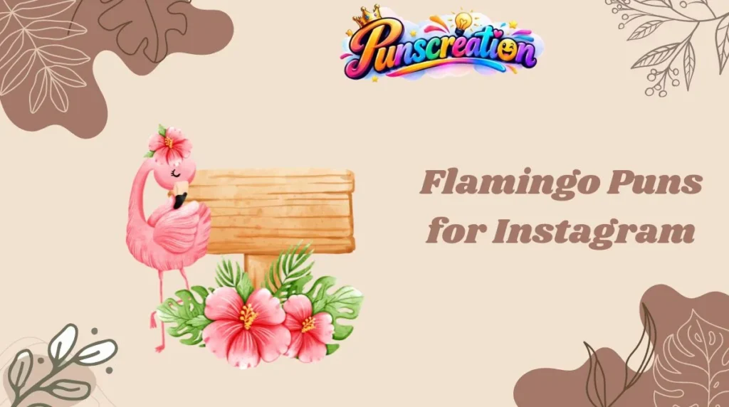 Flamingo Puns for Instagram