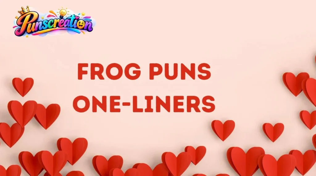 Frog Puns One-Liners