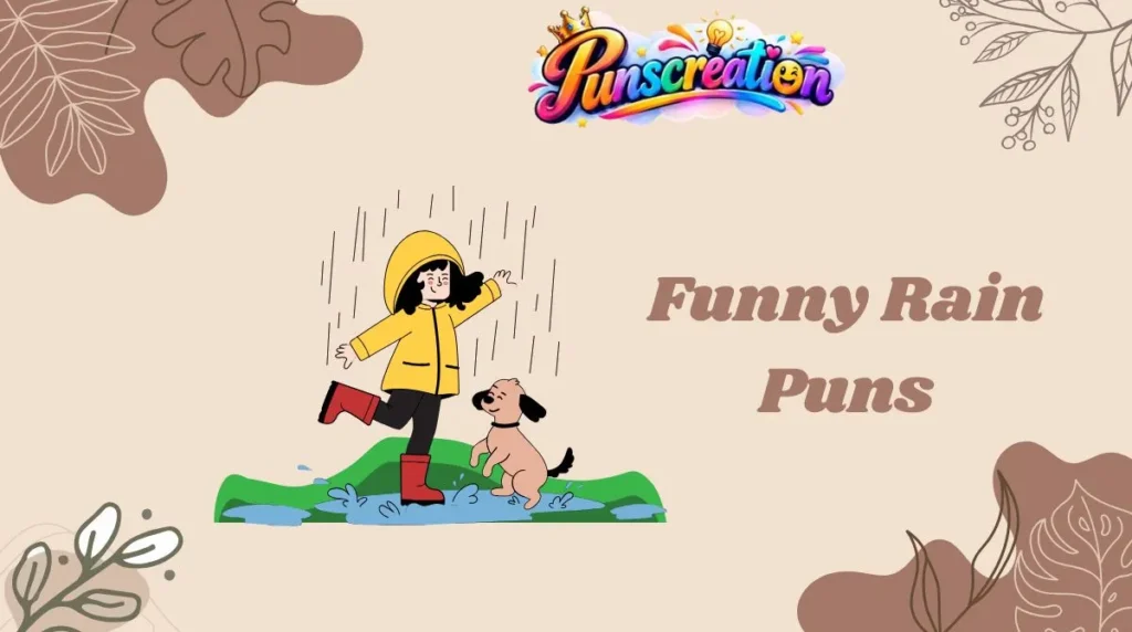 Funny Rain Puns