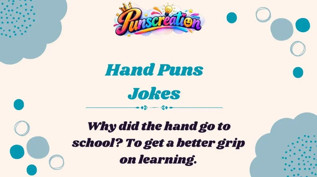 Hand Puns Jokes