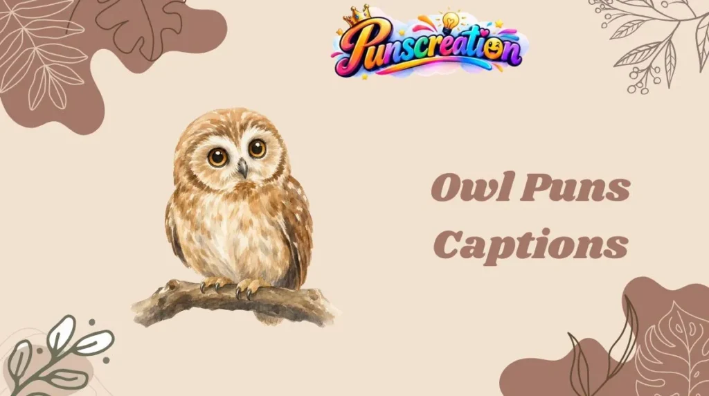 Owl Puns Captions