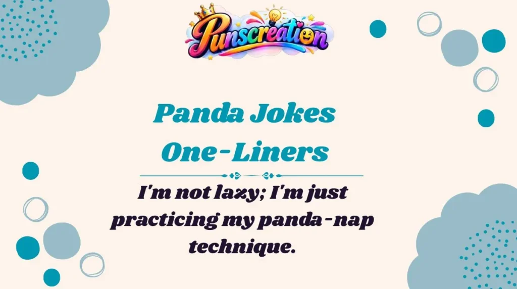 Panda Jokes One-Liners