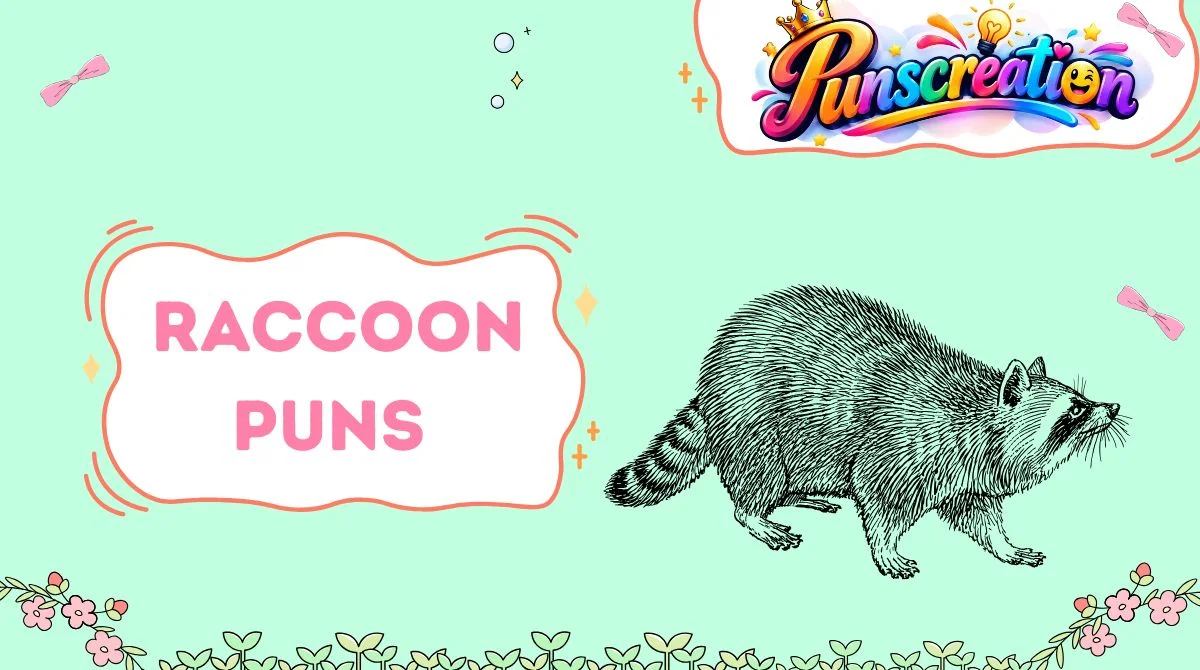 Raccoon Puns
