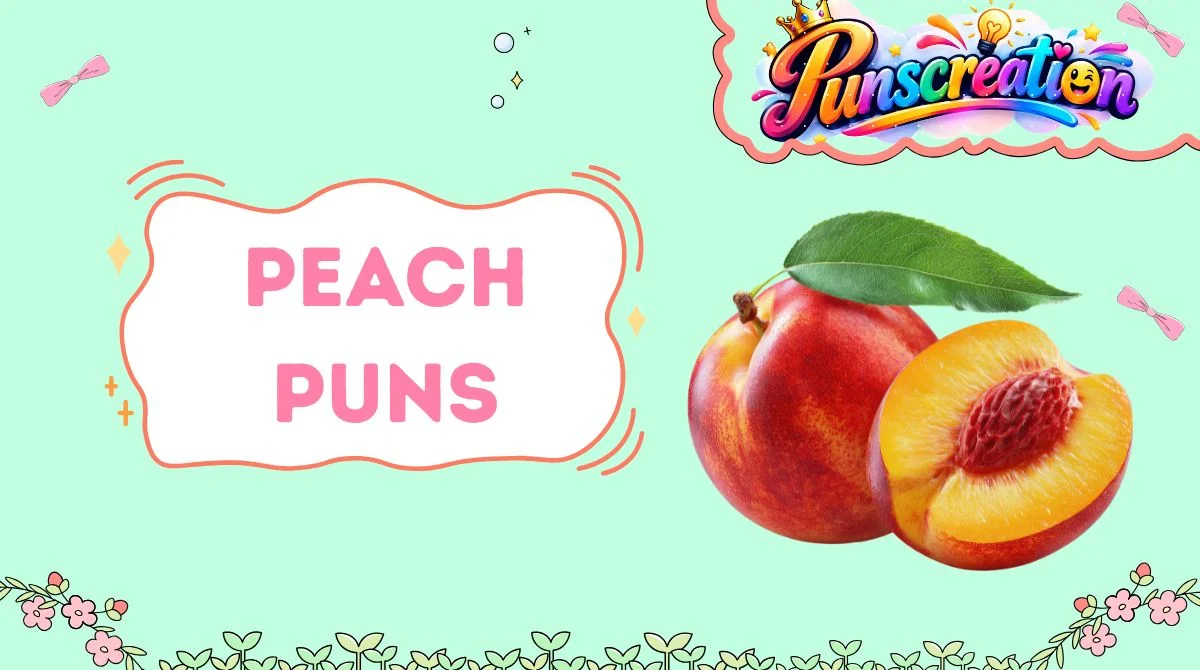 Peach Puns